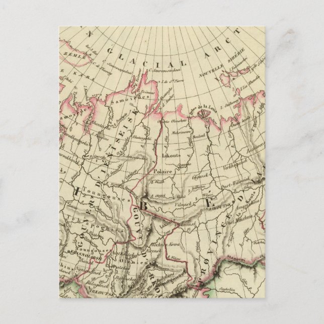 Carte Postale Sibérie (Devant)