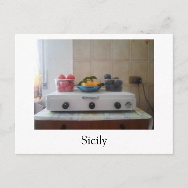 Carte postale Sicile - Fruit d'été (Devant)