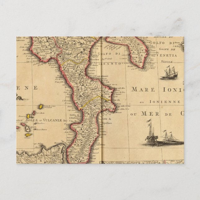 Carte Postale Sicile Italie (Devant)