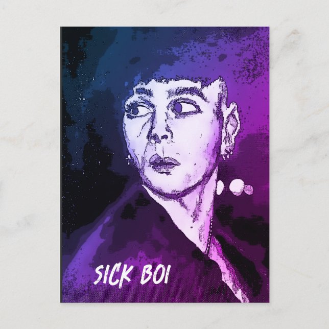 Carte Postale Sick Boi Ren (Devant)