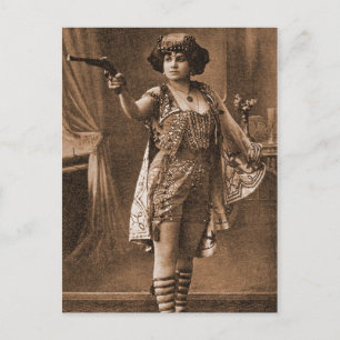 Carte Postale Sideshow Elly De Sarto pour femmes rétro vintage
