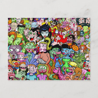 Carte postale Sideshow Freaks