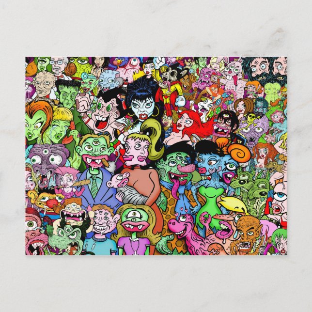 Carte postale Sideshow Freaks (Devant)