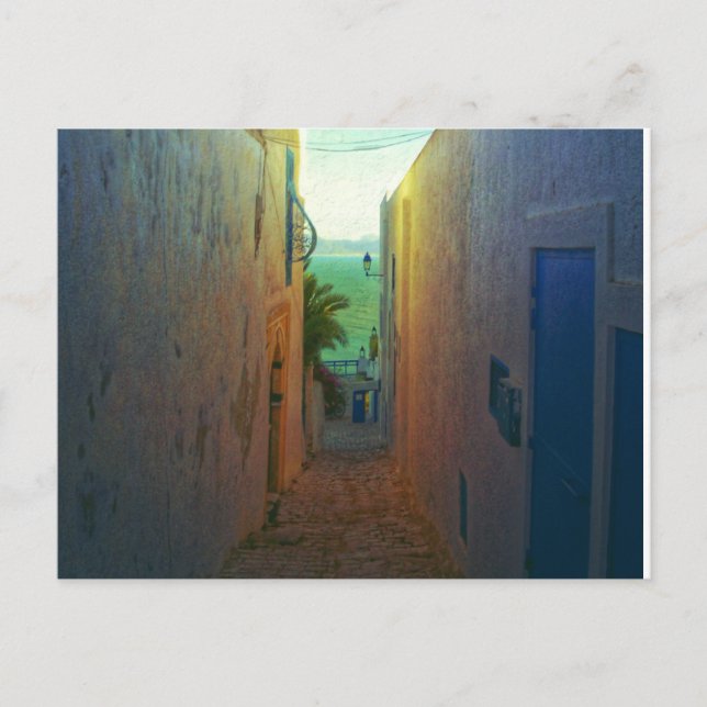 Carte Postale Sidi Bou Said Laneway (Devant)