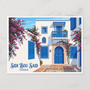 Carte Postale Sidi Bou Said Tunisie