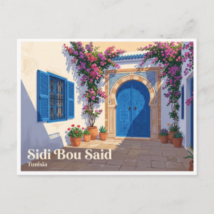 Carte Postale Sidi Bou Said Tunisie