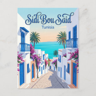 Carte Postale Sidi Bou Saïd Tunisie