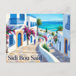 Carte Postale Sidi Bou Said Tunisie