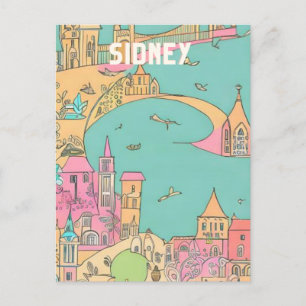Carte Postale Sidney Australie