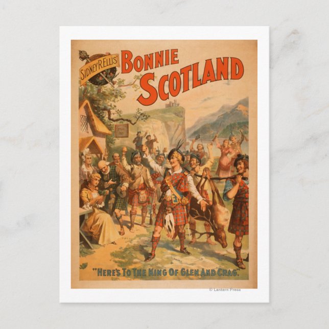 Carte Postale Sidney R. Ellis' Bonnie Scotland Scottish Play 3 (Devant)