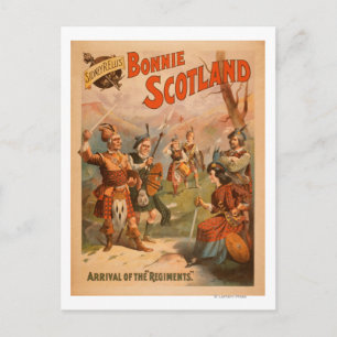 Carte Postale Sidney R. Ellis' Bonnie Scotland Scottish Play 4