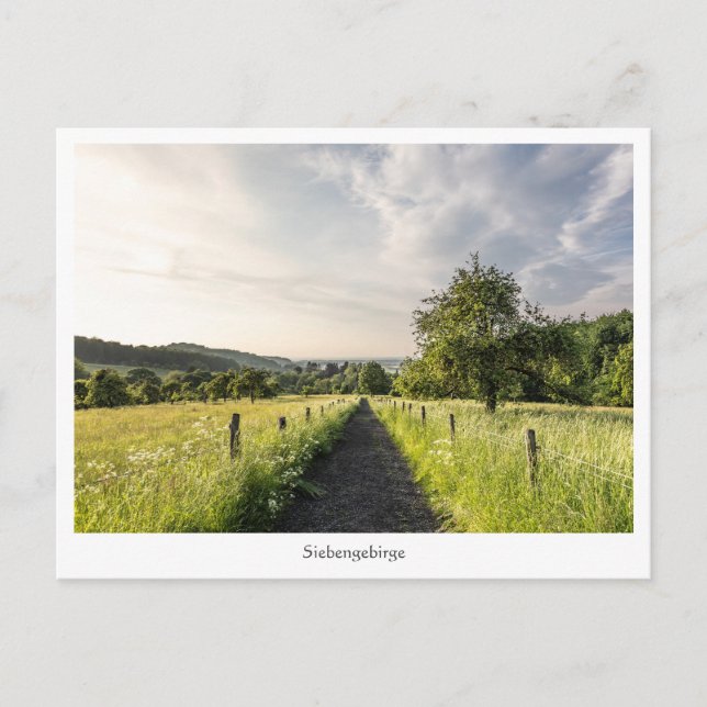 Carte Postale Siebengebirge Allemagne (Devant)