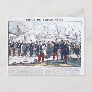 Carte Postale Siège de Sébastopol, 1854-1855