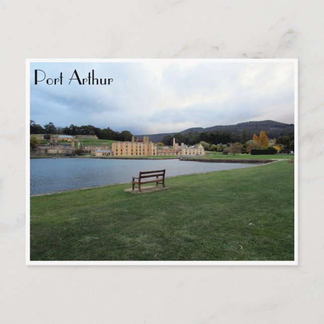Carte Postale siège solitaire de Port-Arthur (Devant)