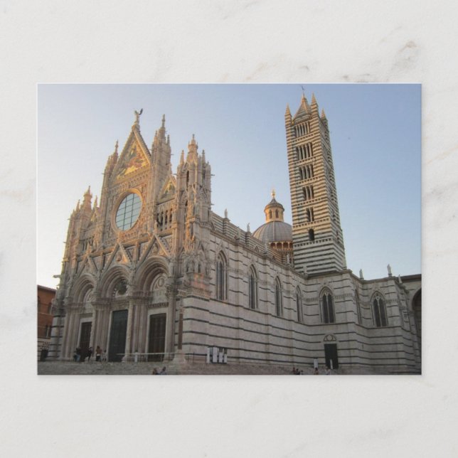 Carte postale Siena Duomo (Devant)