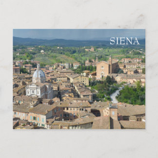 Carte Postale Sienne, Italie