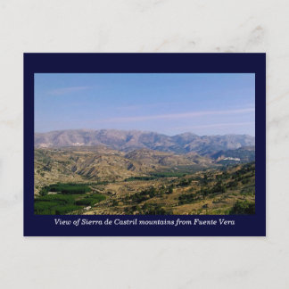 Carte Postale Sierra de Castril, Grenade, Espagne