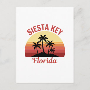 Carte Postale Siesta Key Floride