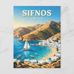 Carte Postale Sifnos Kamares Grèce