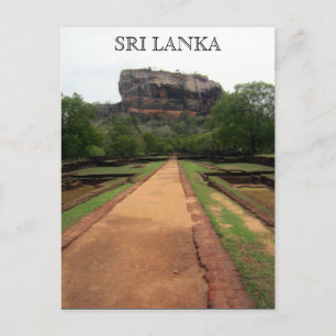 Carte Postale sigiriya roche sri lanka