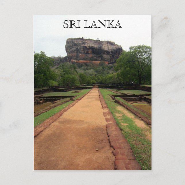 Carte Postale sigiriya rock sri lanka (Devant)
