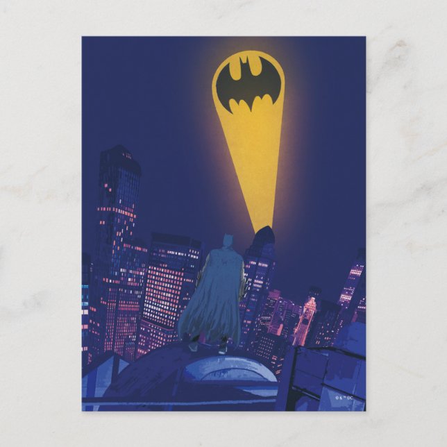 Carte Postale Signal de chaume sur Gotham (Devant)