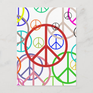 Carte Postale Signal de paix