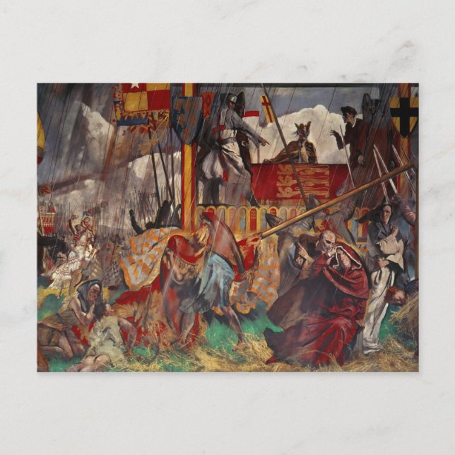 Carte Postale Signature de la Grande Charte, 1215 (Devant)