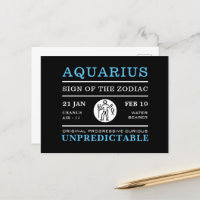 Signe Aquarius du Zodiaque, Astrologique