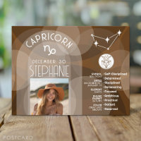 Signe astrologique du zodiaque Capricorne Photo Da