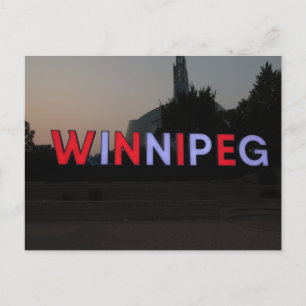 Carte Postale SIGNE CANADA DE Winnipeg