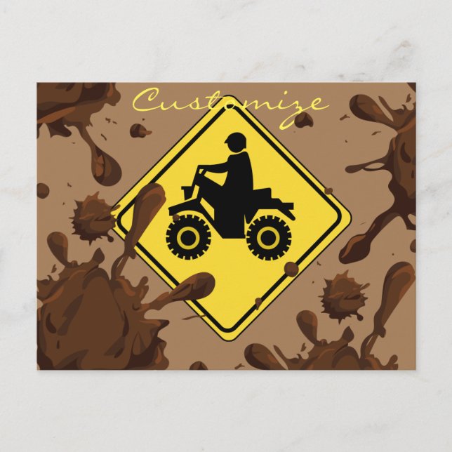 Carte Postale SIGNE DE BOUGEON ATV Thunder_Cove (Devant)