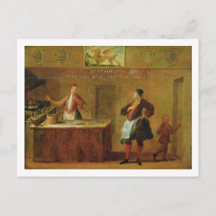 Carte Postale Signe de la guilde des pâtissiers vénitiens (panne