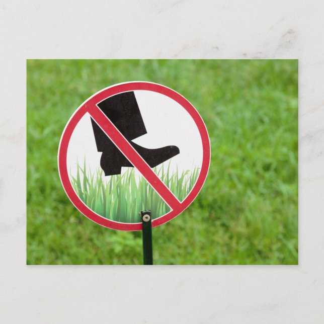 Carte Postale Signe de l'Herbe (Devant)