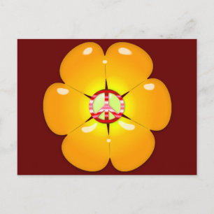 CARTE POSTALE SIGNE DE PAIX