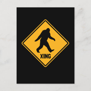Carte Postale SIGNE DE PASSAGE Bigfoot