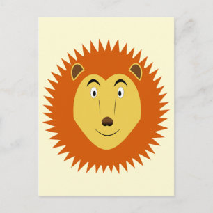 Carte Postale Signe du Lion Anniversaire Lion