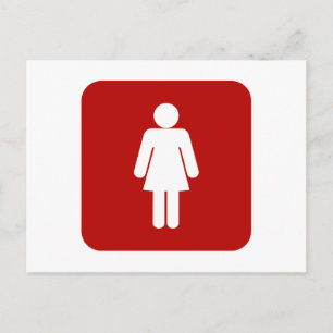 CARTE POSTALE SIGNE FÉMININ