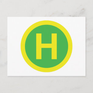 Carte Postale SIGNE Helipad