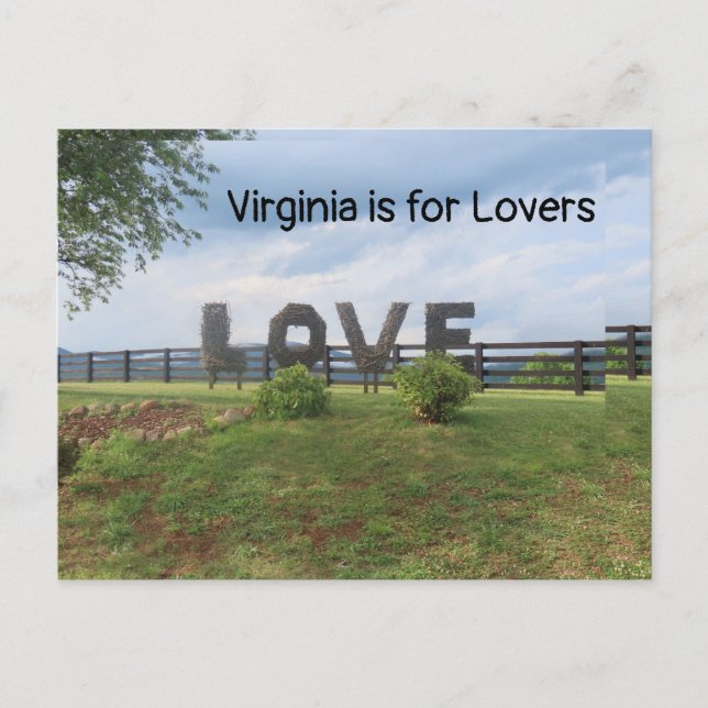 Carte Postale SIGNE LOVEworks - Crozet, VA (Devant)