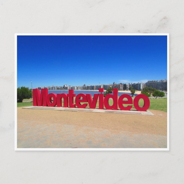Carte Postale signe montevideo (Devant)