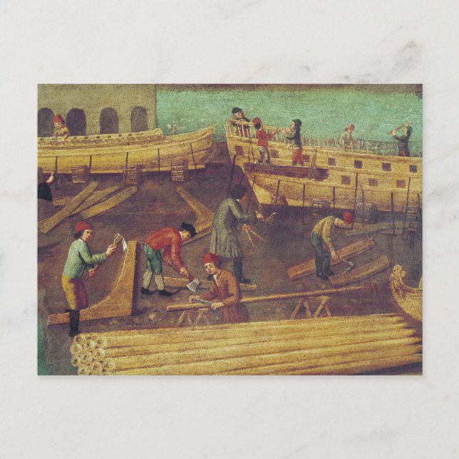 Carte Postale Signe pour la famille Marangoni des constructeurs  (Devant)