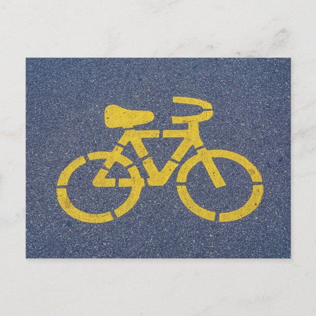 Carte postale SIGNE Vélo (Devant)