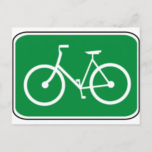 Carte Postale SIGNE Vélo vintage