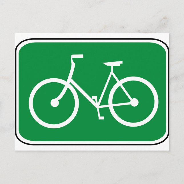 Carte Postale SIGNE Vélo vintage (Devant)