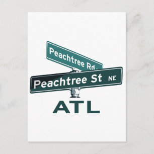 Carte Postale Signes ATL Peachtree