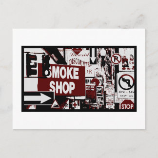 Carte Postale Signes de rue dans SF