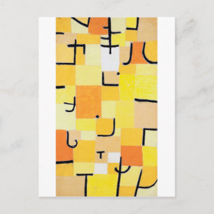Carte Postale Signes en Jaune, Paul Klee