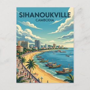 Carte Postale Sihanoukville Cambodge