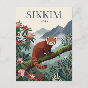 Carte Postale Sikkim Inde